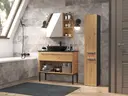 Koupelnová skříňka Nel IV Antracyt Artisan