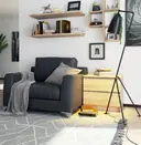 Noční stolek K60 2SZ CLP dub sonoma