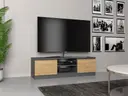 TV stolek Malwa 120 antracit/dub artisan