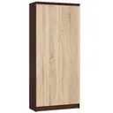 Regál R80 2D8P wenge/dub sonoma