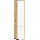 Koupelnová skříňka FIN Sloupek 30 2D 140cm Artisan / Bílá