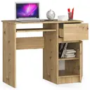 Počítačový stůl Piksel pravá - dub artisan