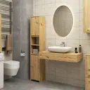 Koupelnová skříňka FIN Sloupek 30 2D 1SZ 1W 140cm PK Artisan