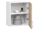 Závěsná kuchyňská skříňka Lima W50 580 bílá/dub sonoma