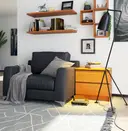 Noční stolek K60 2SZ CLP olše