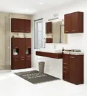 Koupelnová skříňka Fin 30 2D1SZ wenge