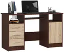 Počítačový stůl Ana wenge/dub sonoma