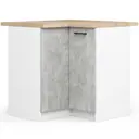 Kuchyňský set Olivia 3M bílá/beton