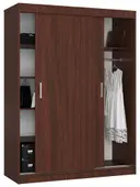 Šatní skříň posuvná Mono 150 cm wenge