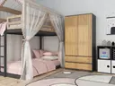 Skříň Malwa SS-90 Antracit Artisan