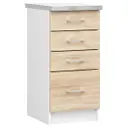 Kuchyňská skříňka Lima S40 SZ4 bílá/dub sonoma