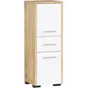 Koupelnová skříňka FIN Sloupek 30 2D 1SZ 85cm PK Dub Artisan / Bílá