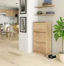 Botník se třemi dvířky dub sonoma