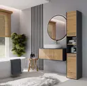 Koupelnová skříňka Sara S30 Antracyt Artisan