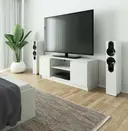 TV stolek K140 bílá