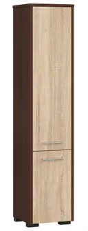 Koupelnová skříňka Fin 30 2D wenge/dub sonoma