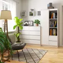 Regál R11 R80 2D2SZ bílá
