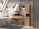 Koupelnová skříňka Nel III Antracyt Artisan