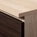 Regál R80 1D4P dub sonoma/wenge
