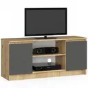 TV stolek K120 dub artisan/grafitová šedá