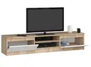 TV stolek K160 dub sonoma/bílá