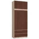 Nástavba na skříň S90 dub sonoma/wenge
