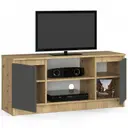 TV stolek K120 dub artisan/grafitová šedá
