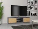 TV stolek Malwa 140 antracit/dub artisan