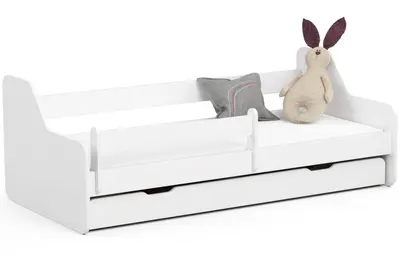 Dětská postel Activ 180x80 bílá + matrace