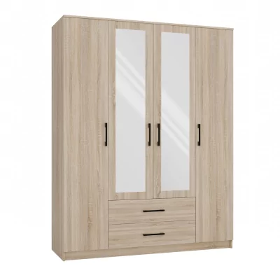 Skříň Romana 160x205L dub sonoma