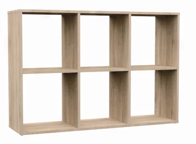 Regál Malax 2X3 Sonoma