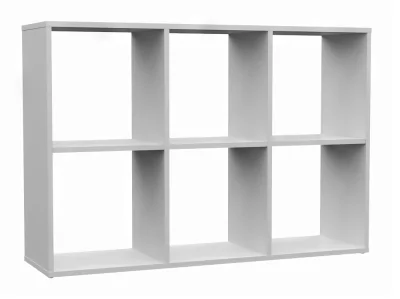 Regál Malax 2X3 Bílá