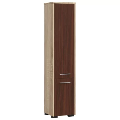 Koupelnová skříňka FIN Sloupek 30 2D 140cm Sonoma / Wenge