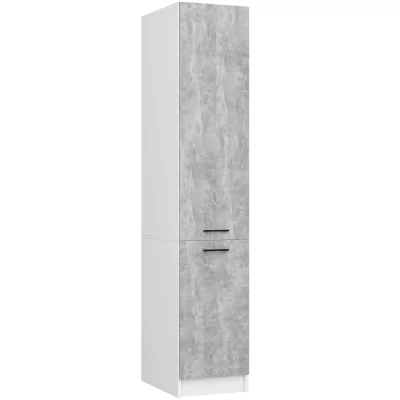 Kuchyňský regál Olivia S40/205 bílá/beton