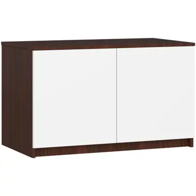 Nástavba na skříň S90 wenge/bílá
