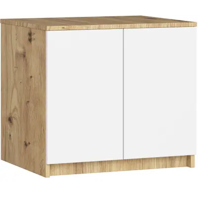 Nástavba na skříň S60 dub artisan/bílá