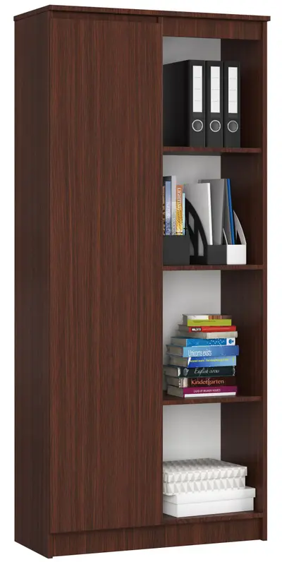 Regál R80 1D4P wenge