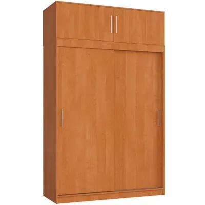 Šatní skříň s nástavbou Mono 150 cm olše