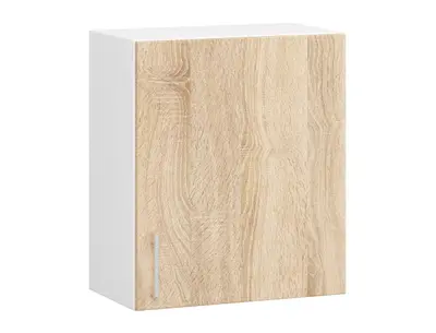 Závěsná kuchyňská skříňka Lima W50 580 bílá/dub sonoma