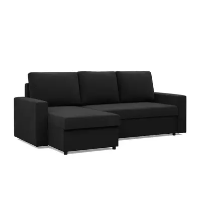 Rohová rozkládací sedací souprava Neo - rovný bok - model 2