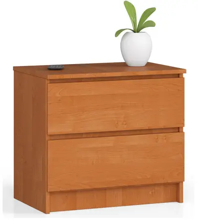 Noční stolek K60 2SZ CLP olše