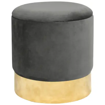 Taburet Golden šedá