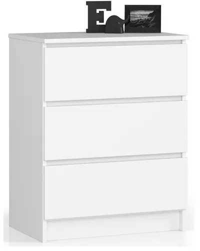 Komoda K60 3SZ bílá