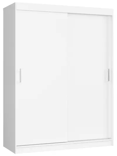 Šatní skříň posuvná Mono 150 cm bílá