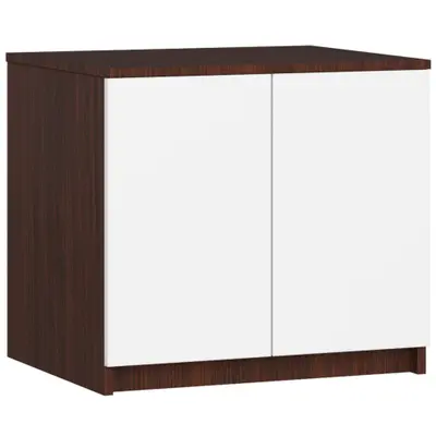 Nástavba na skříň S60 wenge/bílá