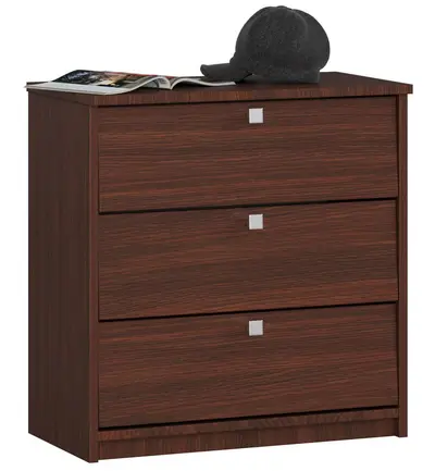 Botník Mini se třemi dvířky wenge