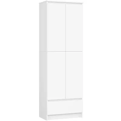 Regál R60 4D1SZ bílá