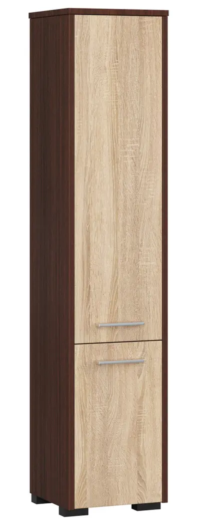 Koupelnová skříňka Fin 30 2D wenge/dub sonoma