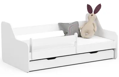 Dětská postel Activ 160x80 bílá + matrace